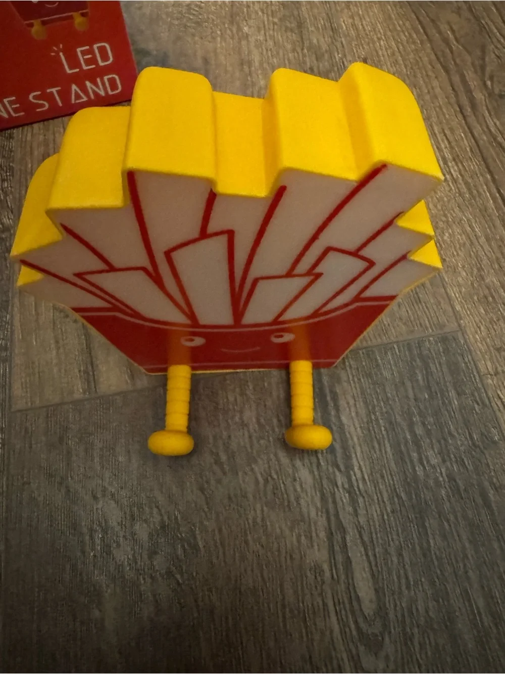 Cute Red Fries phone stand - Home Party Supplies